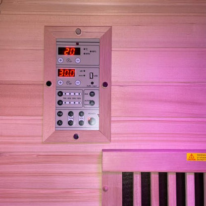 1 Person Indoor Infrared Sauna - 900mm x 1000mm