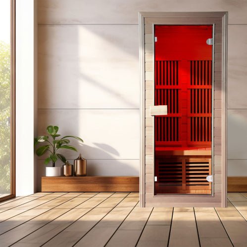 1 Person Indoor Infrared Sauna - 900mm x 1000mm