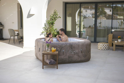 lay-Z-Spa Rome AirJet hot tub with AirJet bubble massage