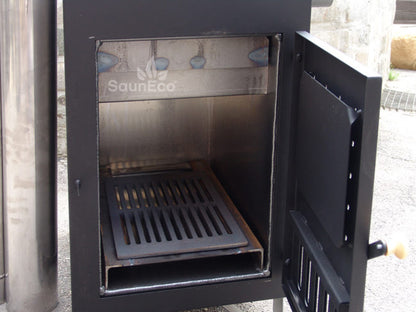 External Marine Aluminium Wood-fired Hot Tub Stove (50kW)