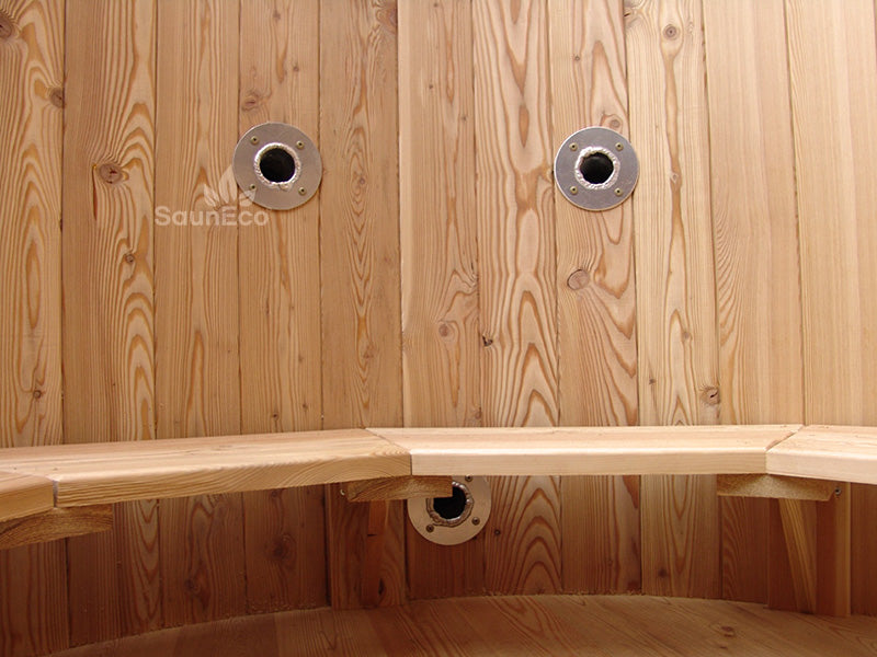 50 kW External Wood-fired Hot Tub Stove (Stainless Steel)