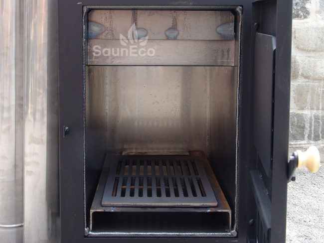 External Marine Aluminium Wood-fired Hot Tub Stove (50kW)