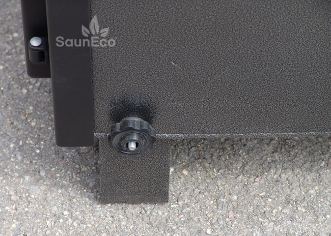 External Marine Aluminium Wood-fired Hot Tub Stove (50kW)