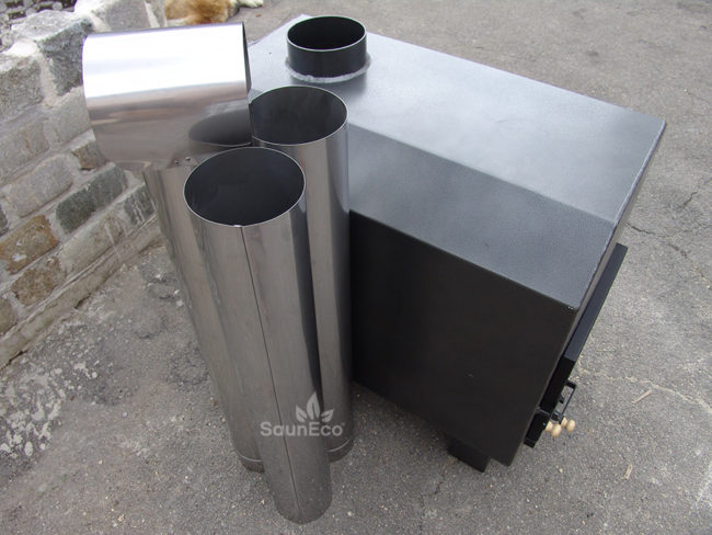 Wood-fired Swimming Pool Heater 75kW (Aluminium)
