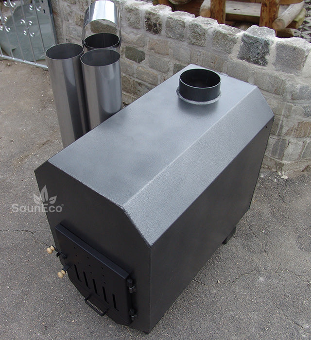 Wood-fired Swimming Pool Heater 75kW (Aluminium)