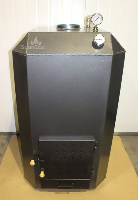 Upright Wood-fired Swimming Pool Heater 80kW (Aluminium)