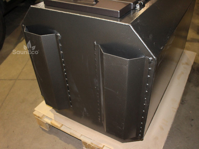 Upright Wood-fired Swimming Pool Heater 80kW (Aluminium)