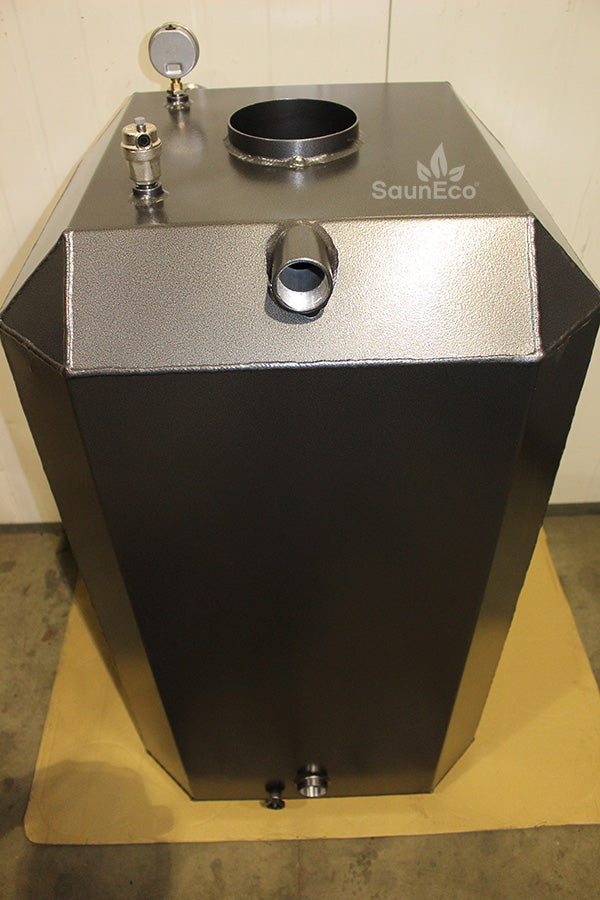 Upright Wood-fired Swimming Pool Heater 80kW (Aluminium)