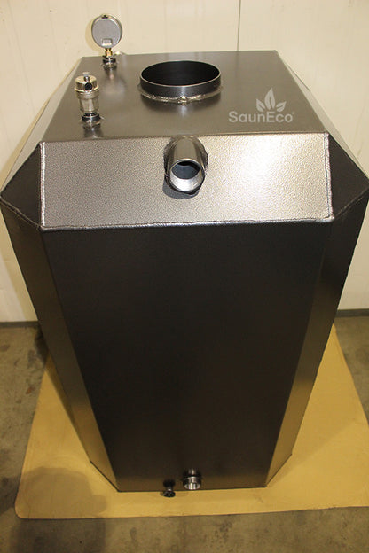 Upright Wood-fired Swimming Pool Heater 80kW (Aluminium)