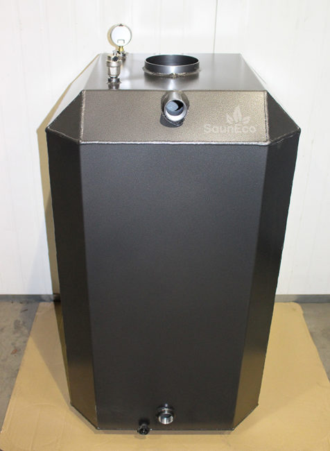 Upright Wood-fired Swimming Pool Heater 80kW (Aluminium)