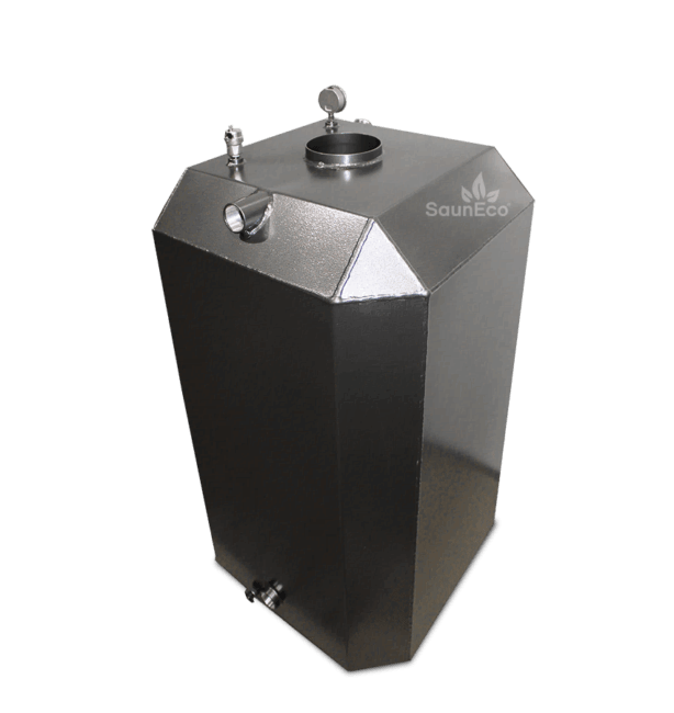 Upright Wood-fired Swimming Pool Heater 80kW (Aluminium)