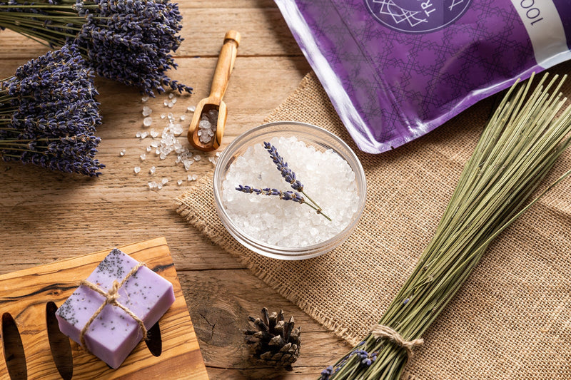 Hot tub and bath dead sea salts pack