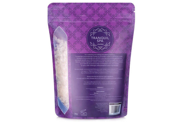 Tranquil Spa Dead Sea Salts – Lavender Hot Tub Soak