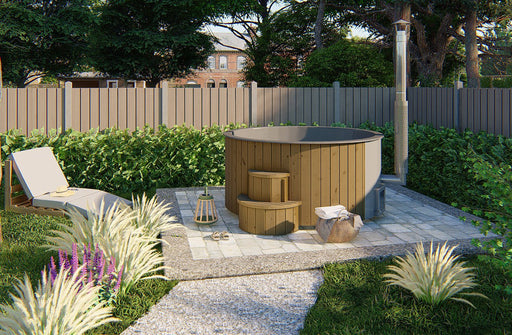 Barrel hot tub deluxe XL – Ø 2.2m