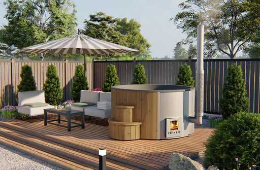 Barrel hot tub deluxe – Ø 2m