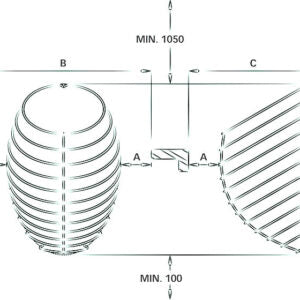 9 kW Huum Drop Electric Sauna Heater + Local or WIFI Control Unit