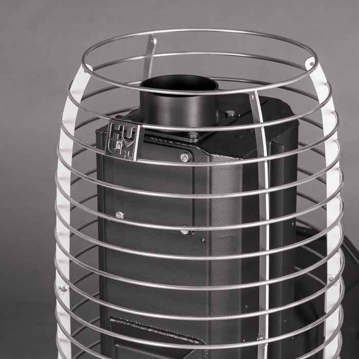 HUUM HIVE Flow Wood Burning Sauna Heater with Large Stone Capacity