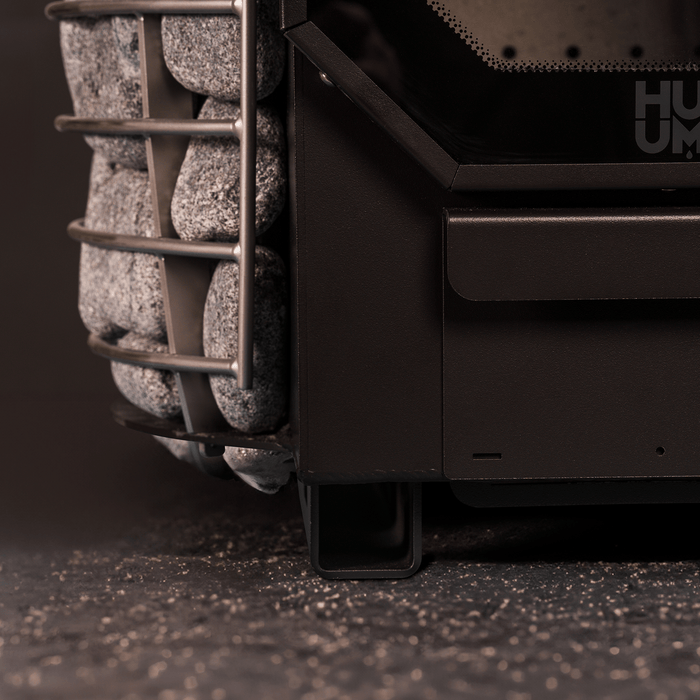 HUUM HIVE Flow Wood Burning Sauna Heater with Large Stone Capacity