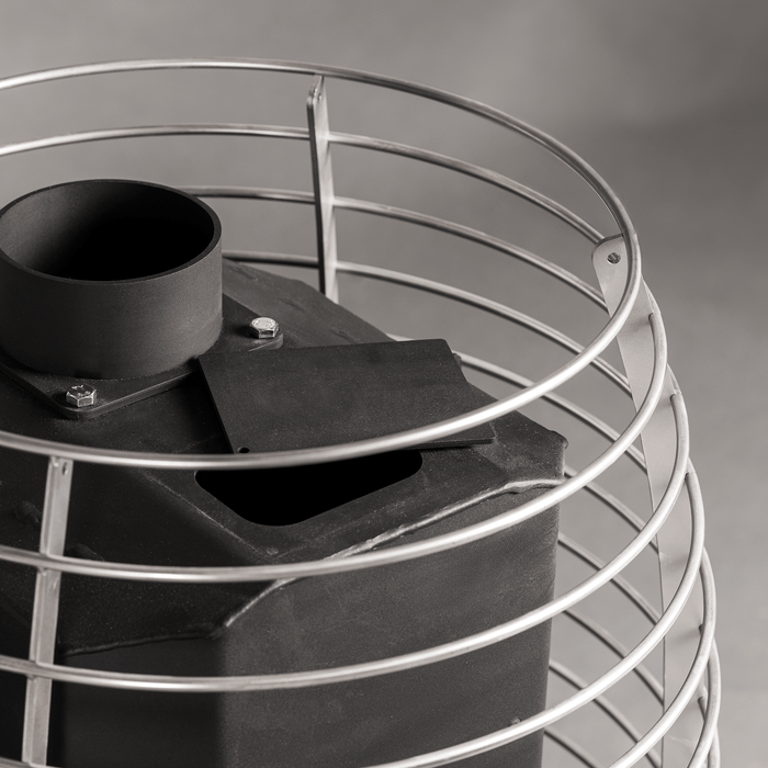 HUUM HIVE Flow Wood Burning Sauna Heater with Large Stone Capacity