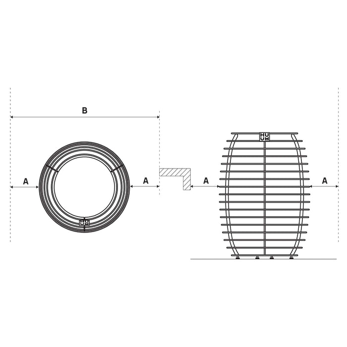 HUUM HIVE Mini Electric Sauna Heater