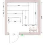 Complete Building Kit - Sauna Optimal, Thermo-Aspen