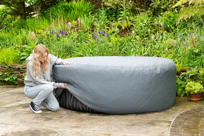 Lay-Z-Spa round thermal hot tub cover large 196cm