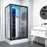 Insignia Monochrome Rectangle Steam Shower