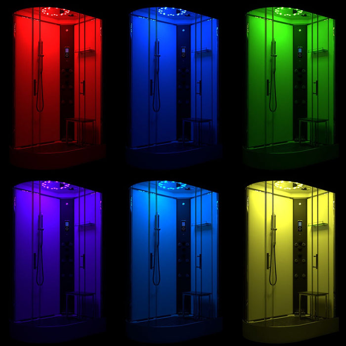 Steam Shower - Right Hand Offset