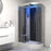 Insignia Platinum Shower Cabin 1200x800mm - Chrome Frame/Left Hand