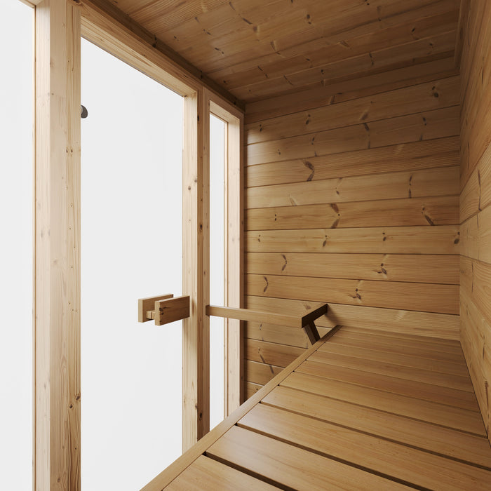 SaunaSupply Ella Cube Thermowood Sauna - 2 person