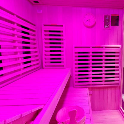 The Aurora Indoor Far Infrared Sauna