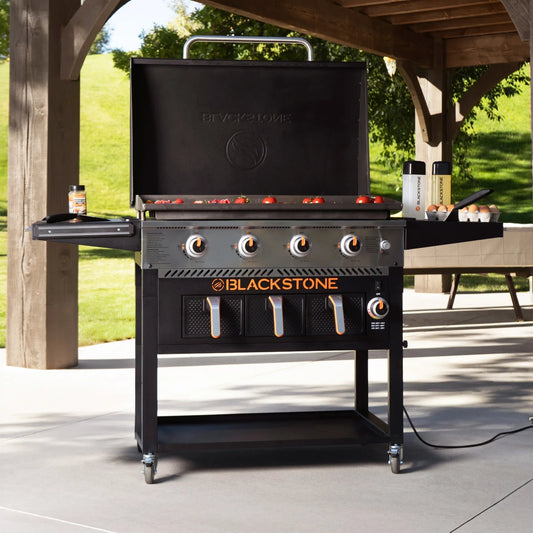 Blackstone 36in griddle airfryer combo full front view