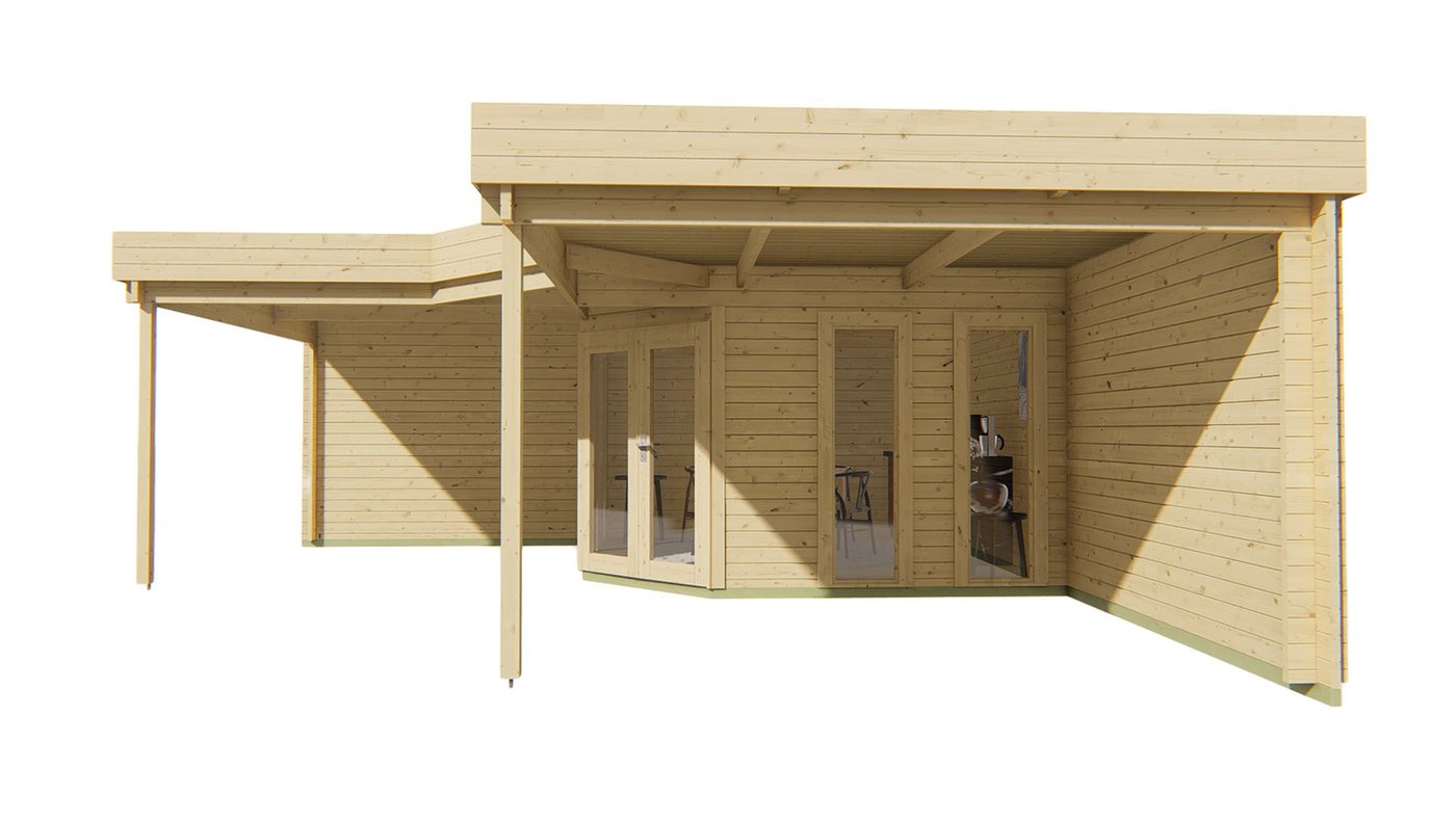 Jutka Log Cabin 6.78m x 6.78m
