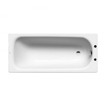 Kaldewei Eurowa Single Ended Rectangular Steel Enamel Bath