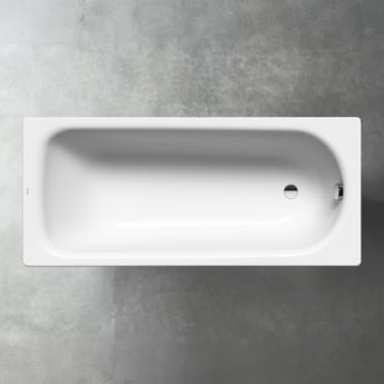 Kaldewei Eurowa Single Ended Rectangular Steel Enamel Bath