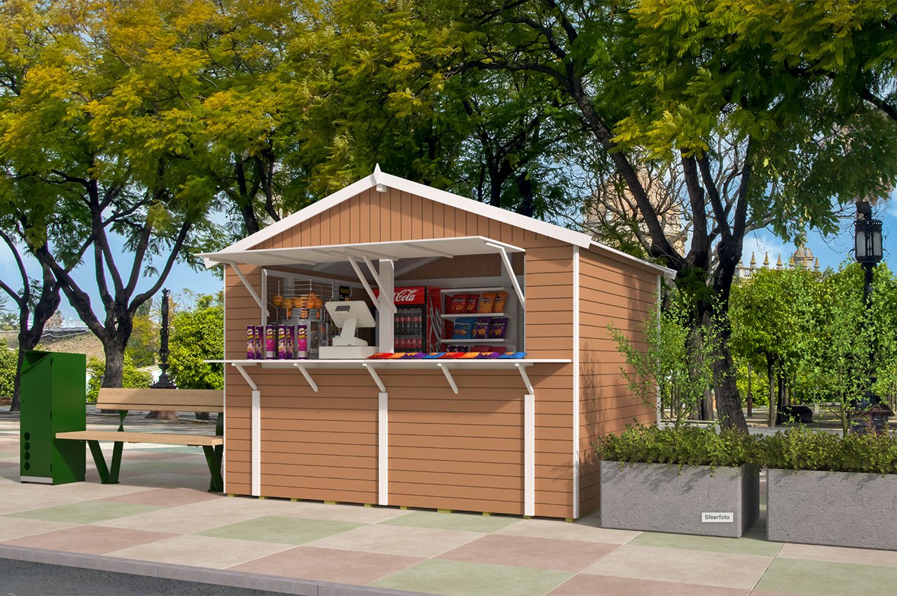 Kiosk Santa 3m x 2.5m