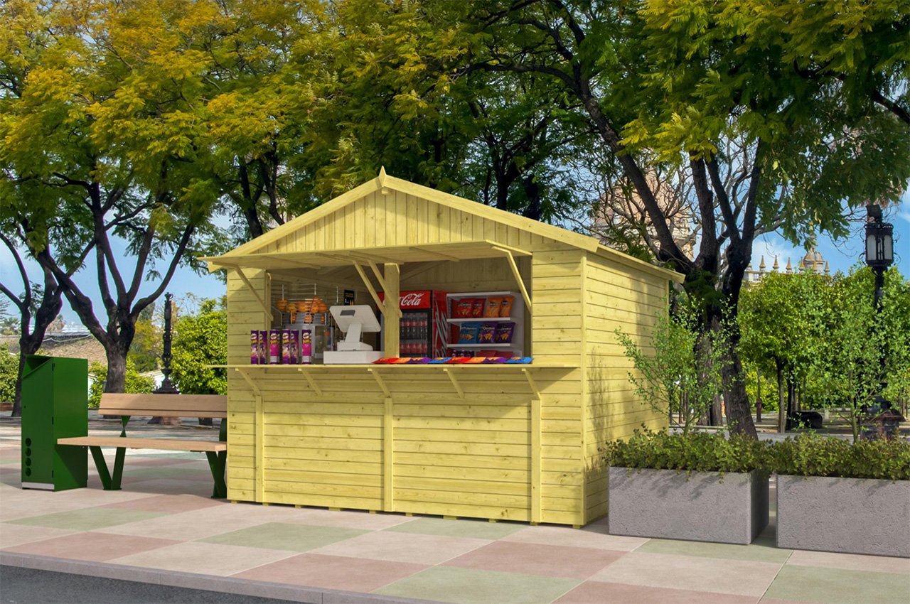 Kiosk Santa 3m x 2.5m