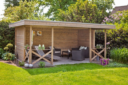 Konstantin Log Cabin Gazebo 5 x 3.4m