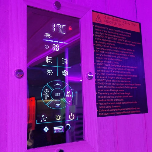 The Aurora Indoor Far Infrared Sauna