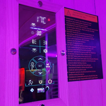 The Aurora Indoor Far Infrared Sauna