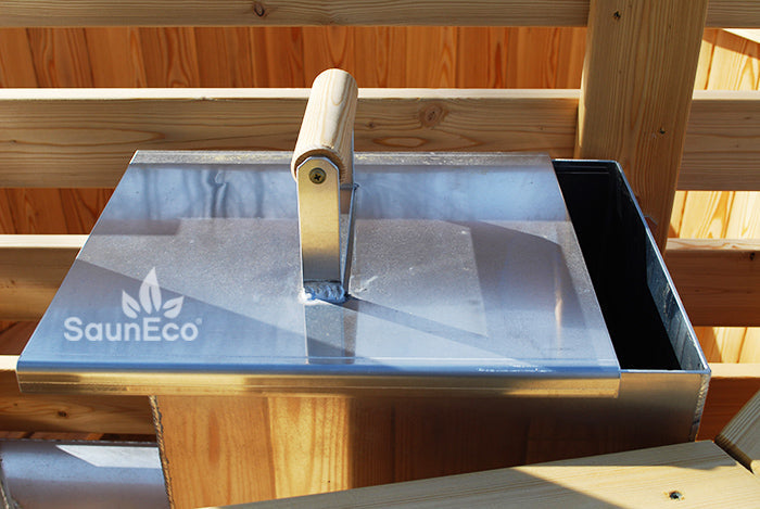 Barrel Saunas Mini Larch Wood Hot Tub Spa full assembled product shot