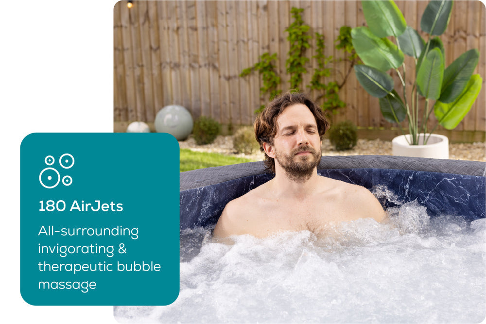Lay-Z-Spa Copenhagen AirJet massage bubbles detail