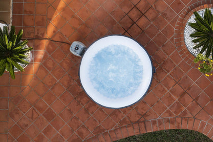 Ryny Boracay AirJet round hot tub outdoor lifestyle