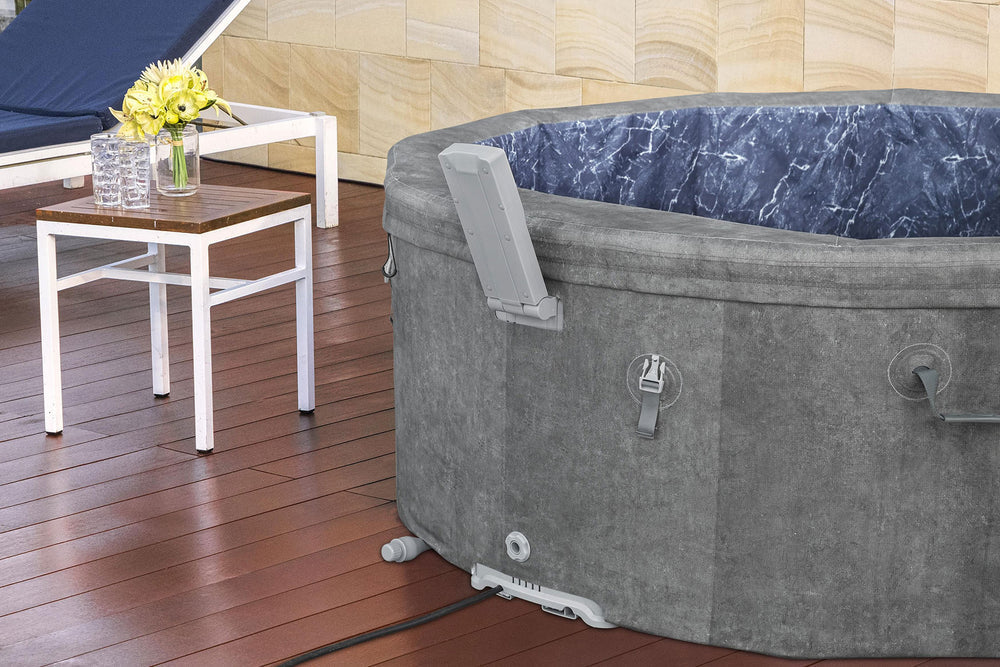 lay-Z-Spa Carrara AirJet built-in pump detail
