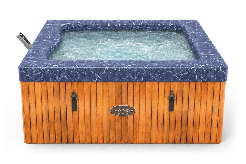 Lay-Z-Spa Colorado AirJet foam hot tub front view