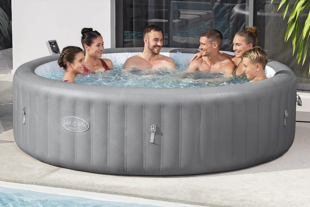 Ryny Grenada AirJet UltraFit 8-person hot tub lifestyle photo