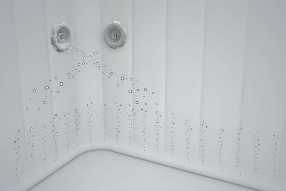 HydroJet nozzle installed on Lay-Z-Spa hot tub