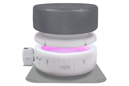 Lay-Z-Spa Paris Energy Saving Bundle with thermal cover and ground mat
