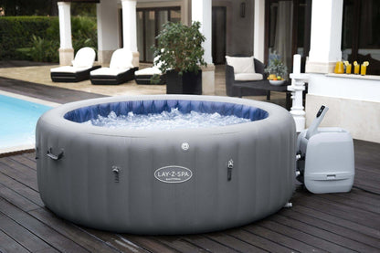 Lay-Z-Spa Santorini portable hot tub with 10 Hydrojets