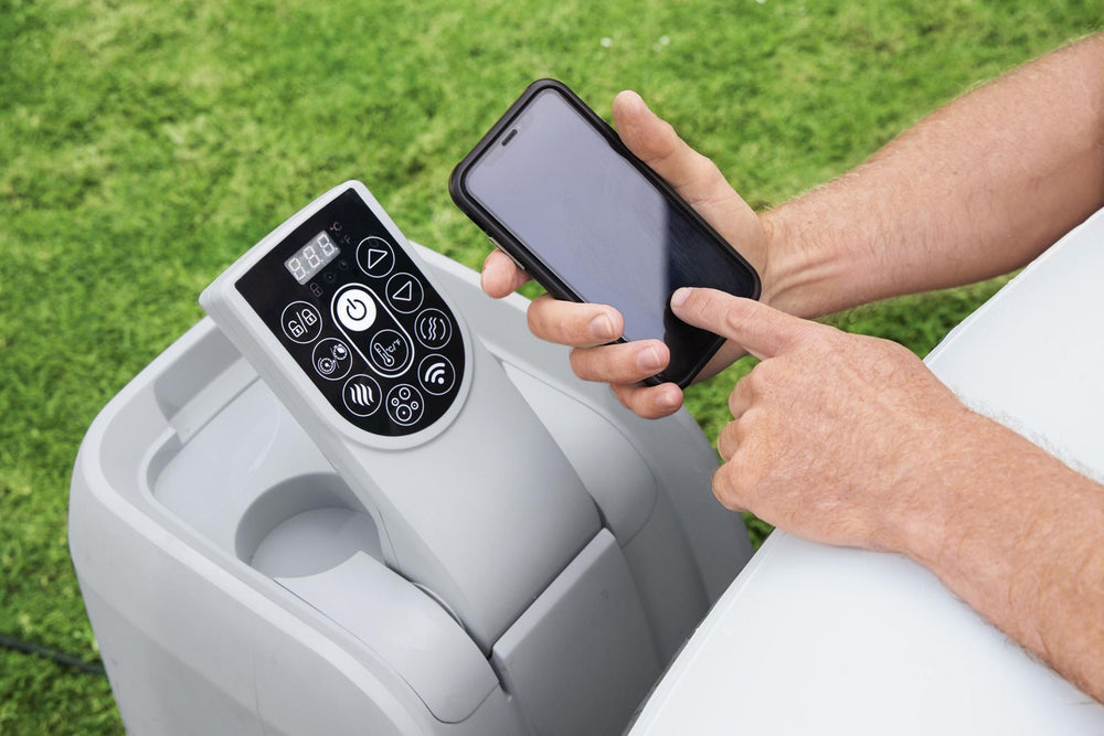 Lay-Z-Spa WiFi pump digital control panel